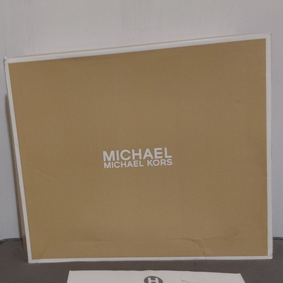 MICHAEL Michael Kors Black Leather Ankle Boots with Gold Zipper Pull - Picture 8 of 13